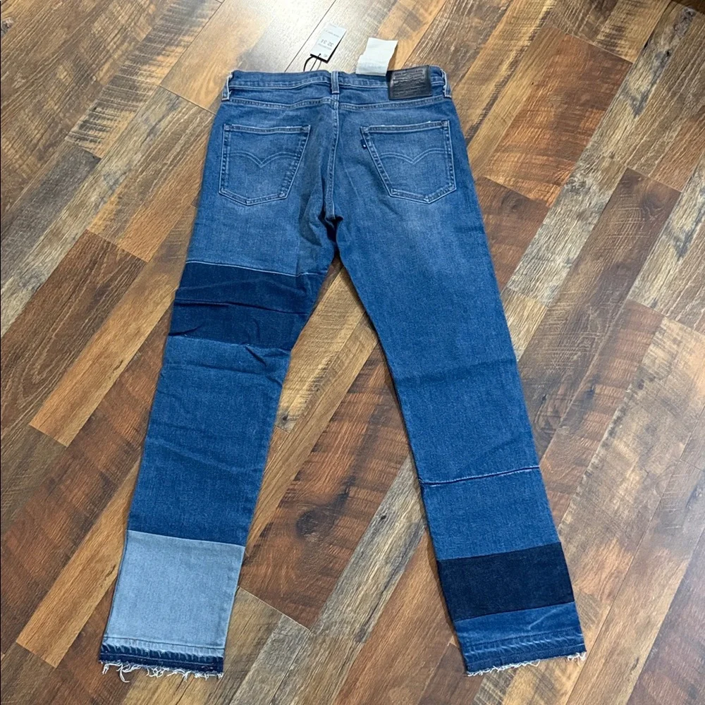 NWT Levi's Made & Crafted 502 Taper Patchwork Selvedge Jeans Big E 32x34